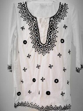 Cotton Tunic Style Women's Top